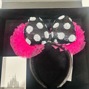 Betsey Johnson Minnie Mouse Disney Parks Ears Headband *Limited Edition*